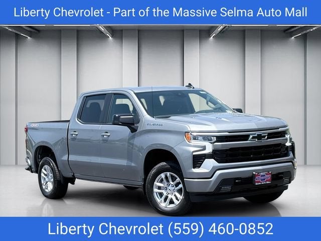 2026 Chevrolet Silverado 1500 RST in Sterling Gray Metallic — front three-quarter view