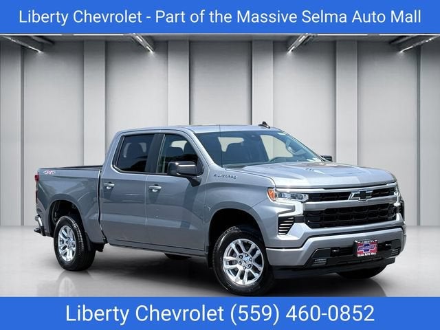 2026 Chevrolet Silverado 1500 RST in Sterling Gray Metallic — front three-quarter view