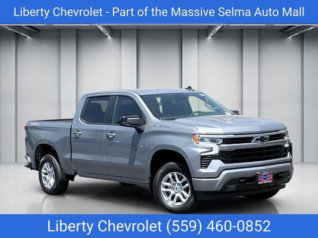 2026 Chevrolet Silverado 1500 RST in Sterling Gray Metallic — front three-quarter view