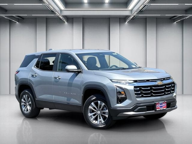 2026 Chevrolet Equinox LT in Sterling Gray Metallic — front three-quarter view