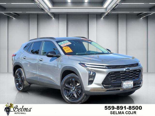 2025 Chevrolet Trax FWD ACTIV in Sterling Gray Metallic — front three-quarter view