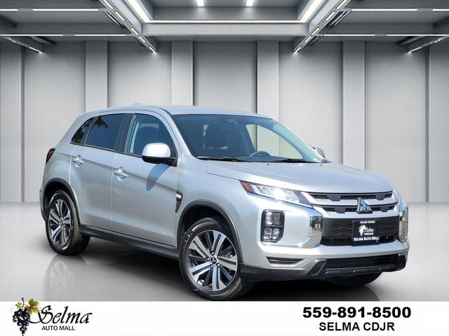 2025 Mitsubishi Outlander Sport 2.0 S in Silver — front three-quarter view